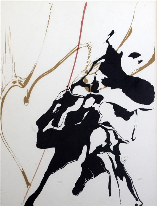Paul Jenkins (1923-2012) Untitled, 22 x 17in.